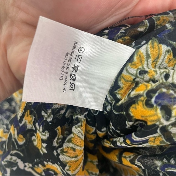 Veronica Beard Ida Silk Floral Dress Mini Size 0 - Picture 7 of 8